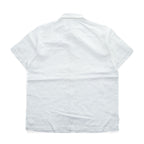 Mojito Collection 100% Linen White Short Sleeve Button Up Resort Shirt