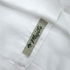 Mojito Collection 100% Linen White Short Sleeve Button Up Resort Shirt