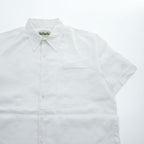Mojito Collection 100% Linen White Short Sleeve Button Up Resort Shirt
