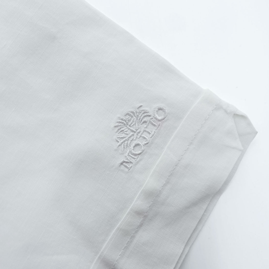 Mojito Collection 100% Linen White Short Sleeve Button Up Resort Shirt