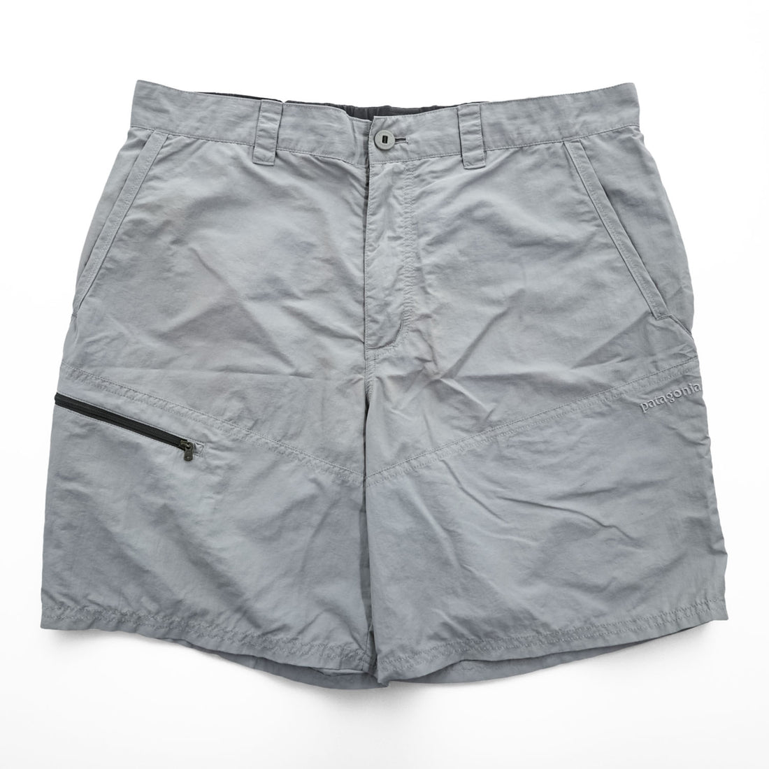 Patagonia Quandary Shorts STY82126 SP17 Gray Nylon Hiking Shorts Men’s L