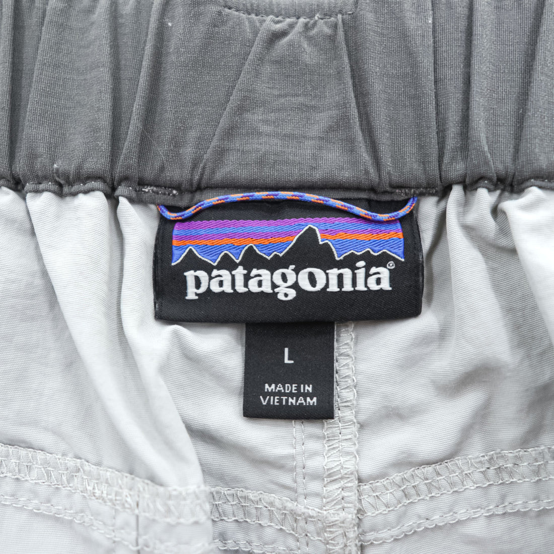 Patagonia Quandary Shorts STY82126 SP17 Gray Nylon Hiking Shorts Men’s L
