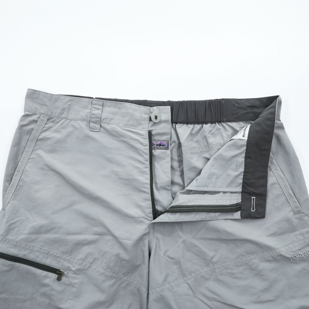 Patagonia Quandary Shorts STY82126 SP17 Gray Nylon Hiking Shorts Men’s L
