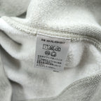 Polo by Ralph Lauren 90s Big Pony Full Zip Hoodie Gray Fleece Sweatshirt Arm Stripe Men’s M