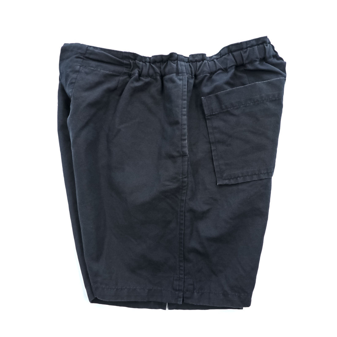AURALEE AL5SPT002-FOX Cotton Linen Ox Easy Shorts Navy Black Made in Japan
