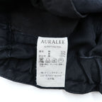 AURALEE AL5SPT002-FOX Cotton Linen Ox Easy Shorts Navy Black Made in Japan