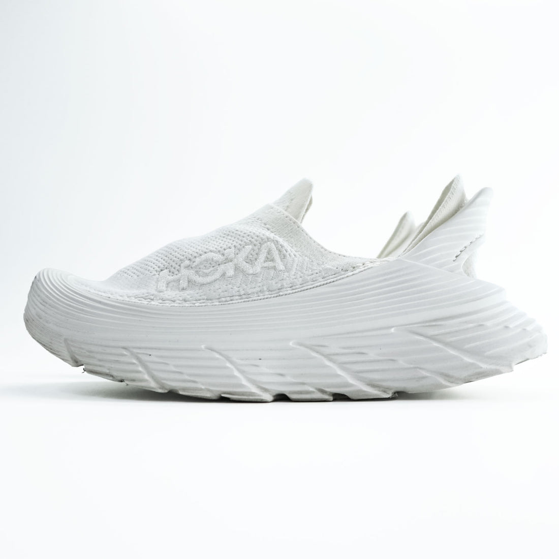 HOKA ONE ONE リストア TC Restore TC スリッポンシューズ スニーカー 26cm ホワイト メッシュ EVAソール