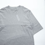 EEL Japan-made T-Shirt, Size S, Gray, Wide Fit, YURURI TEE 3/4 USA-made Fabric, E-25522 Unused