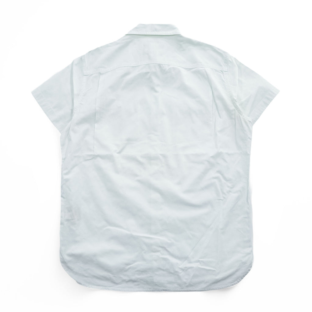 Denim & Supply Ralph Lauren White Short Sleeve Work Shirt Regular Fit Men’s L 100% Cotton Made in Indonesia