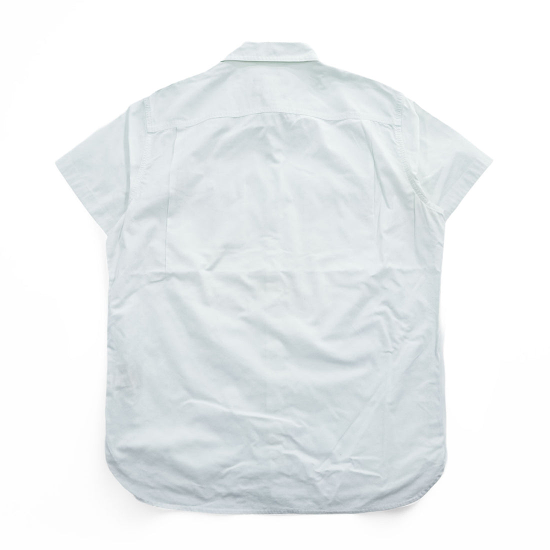 Denim & Supply Ralph Lauren White Short Sleeve Work Shirt Regular Fit Men’s L 100% Cotton Made in Indonesia
