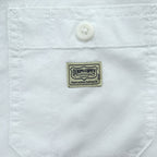 Denim & Supply Ralph Lauren White Short Sleeve Work Shirt Regular Fit Men’s L 100% Cotton Made in Indonesia