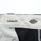 Dickies WR888K 13 Inch Loose Fit Cargo Work Shorts Black Men’s W36 Poly Cotton Made in Nicaragua