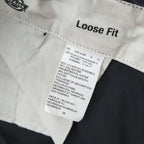 Dickies WR888K 13 Inch Loose Fit Cargo Work Shorts Black Men’s W36 Poly Cotton Made in Nicaragua