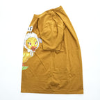 EGONLAB Yellow Goat T-Shirt French Made M Cotton
