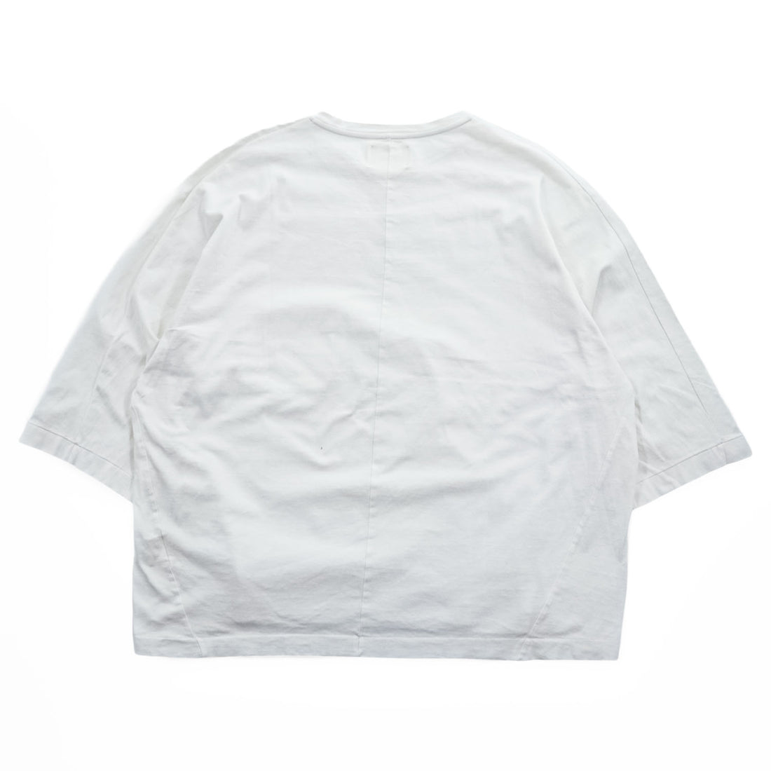 NEON SIGN Number 364 White Wide Room Pocket T-Shirt Oversized Cotton 100% Size F Japan Brand