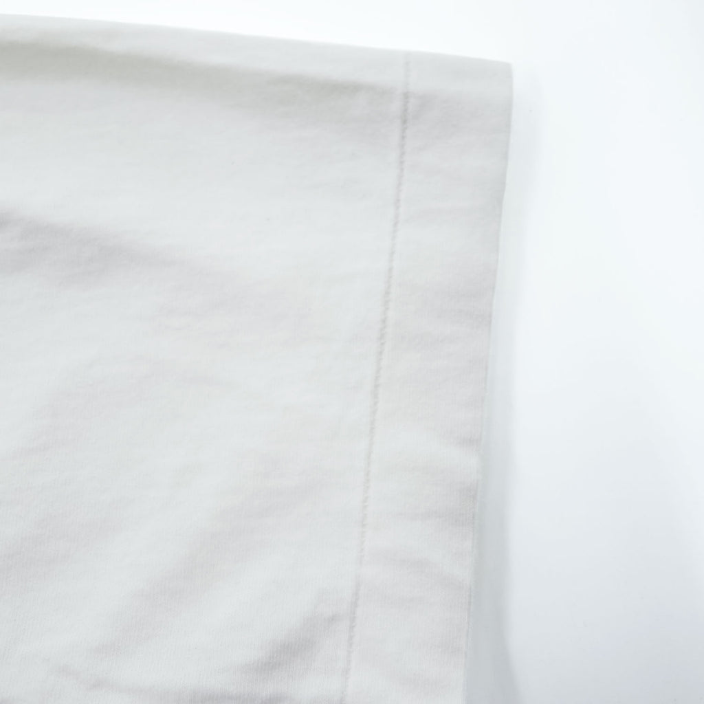 NEON SIGN Number 364 White Wide Room Pocket T-Shirt Oversized Cotton 100% Size F Japan Brand