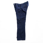Levi Strauss Denim Pants Jeans L Indigo Blue 501 Rigid Button Fly Dark Blue 00501-0115