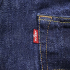 Levi Strauss Denim Pants Jeans L Indigo Blue 501 Rigid Button Fly Dark Blue 00501-0115