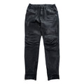 SUNSEA Japan Made Chino Pants S Black Leather Flea Market Pants SNS-14A49