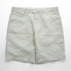 Polo by Ralph Lauren Bradbury Fit 100% Linen Shorts Ivory Ecru Men’s W36 Made in Sri Lanka