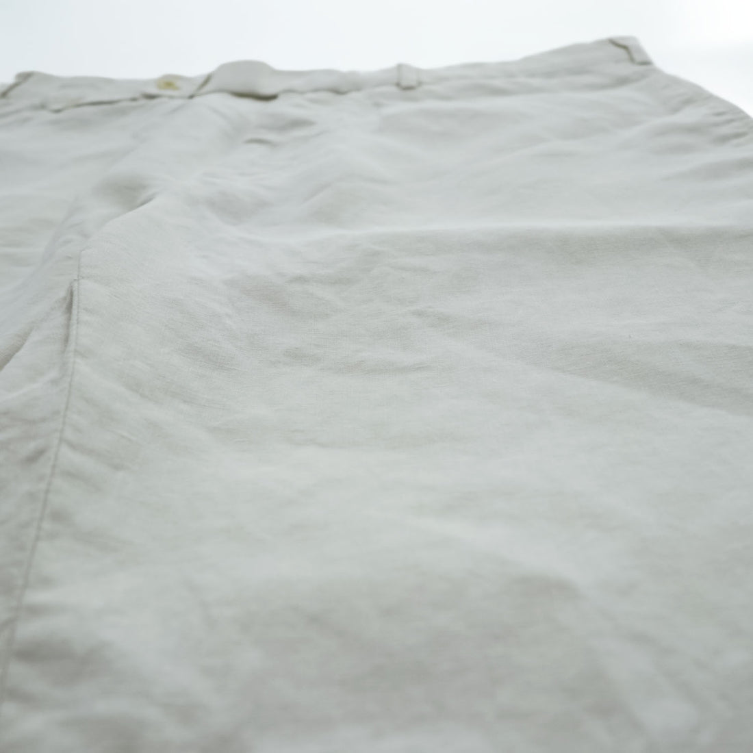 Polo by Ralph Lauren Bradbury Fit 100% Linen Shorts Ivory Ecru Men’s W36 Made in Sri Lanka