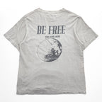 REMI RELIEF Japan Made T-Shirt M Beige Vintage Finish HARD SP Process 20/Jersey Regular T-Shirt (BE GOOD)