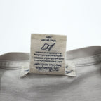 REMI RELIEF Japan Made T-Shirt M Beige Vintage Finish HARD SP Process 20/Jersey Regular T-Shirt (BE GOOD)