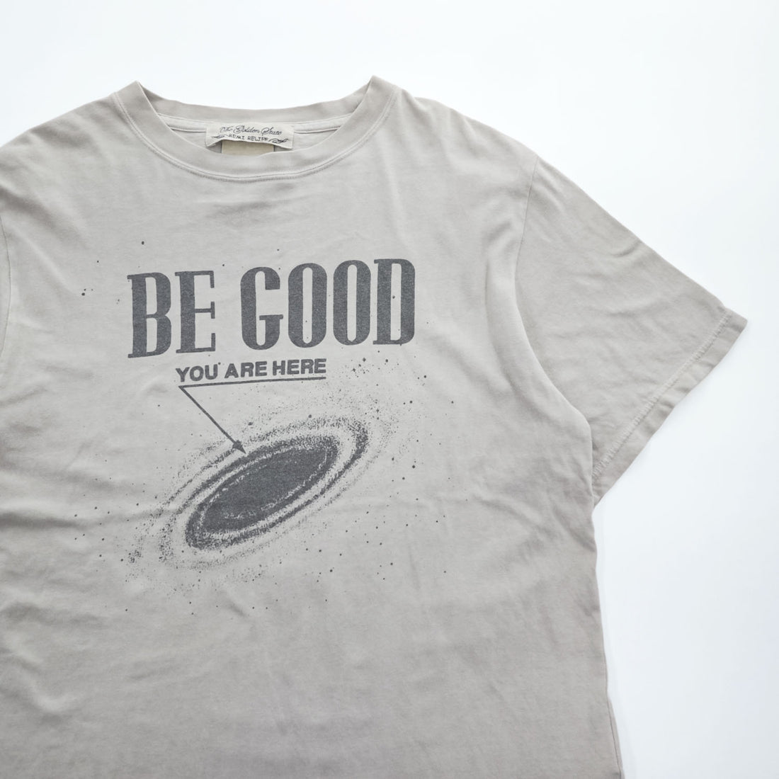 REMI RELIEF Japan Made T-Shirt M Beige Vintage Finish HARD SP Process 20/Jersey Regular T-Shirt (BE GOOD)