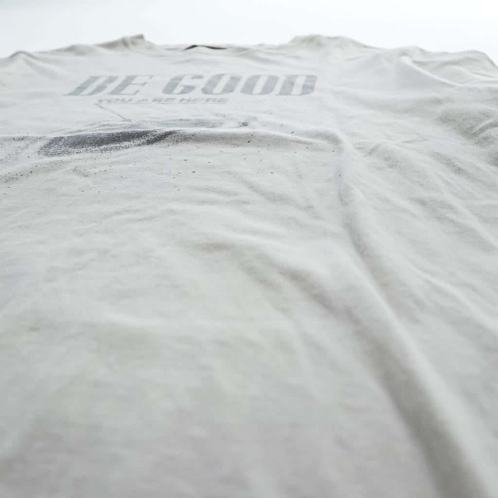 REMI RELIEF Japan Made T-Shirt M Beige Vintage Finish HARD SP Process 20/Jersey Regular T-Shirt (BE GOOD)
