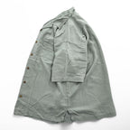 Tommy Bahama 100% Silk Camp Shirt Gray Sage Short Sleeve Open Collar Resort Shirt Men’s M