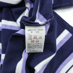 Polo Ralph Lauren 90s Vintage Polo Shirt, Size M, Navy, Striped, Small Pony Logo Embroidery, Golf Fit
