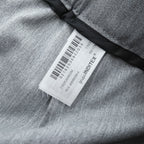 ZARA 2-Tuck Pleated Wide Slacks Pants Trousers Size M, Gray, Stretch, Double Cuffs