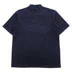 Graphpaper 日本製 モックネック Tシャツ S ネイビー S/S Mock Neck Tee