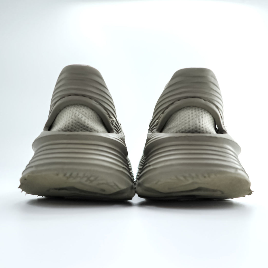 HOKA ONE ONE U RESTORE TC FL1123E Slip-On Shoes Sneakers US9.5 Beige, Gray