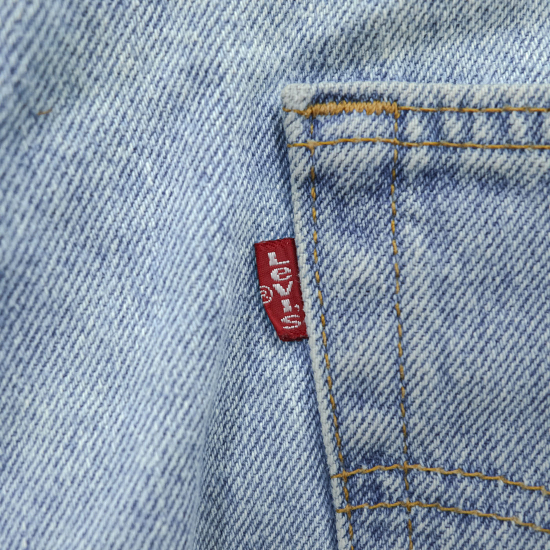 Levi's 90年代 USA製 ヴィンテージ 505 デニムパンツ ジーンズ 36 x 32 ブルー REGULAR FIT ジッパーフライ 505-4834
