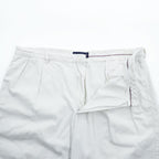 POLO GOLF Ralph Lauren 90年代 ショートパンツ ハーフパンツ XL ホワイト ビッグサイズ 2タック プリーツ CLASSIC GOLF SHORT