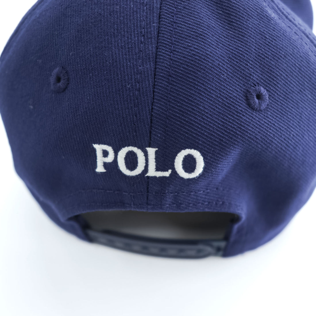 Polo Ralph Lauren ビッグポニー 刺繍 スナップバック キャップ ONE SIZE ネイビー