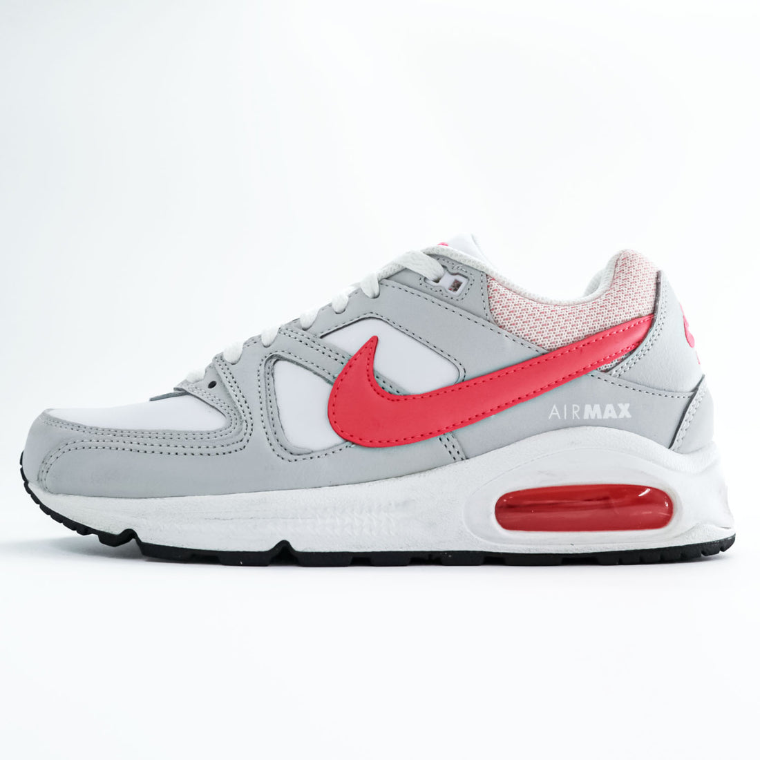 Nike Women’s Air Max Command White Wolf Grey Hyper Punch Sneakers US 8 25cm 397690-169