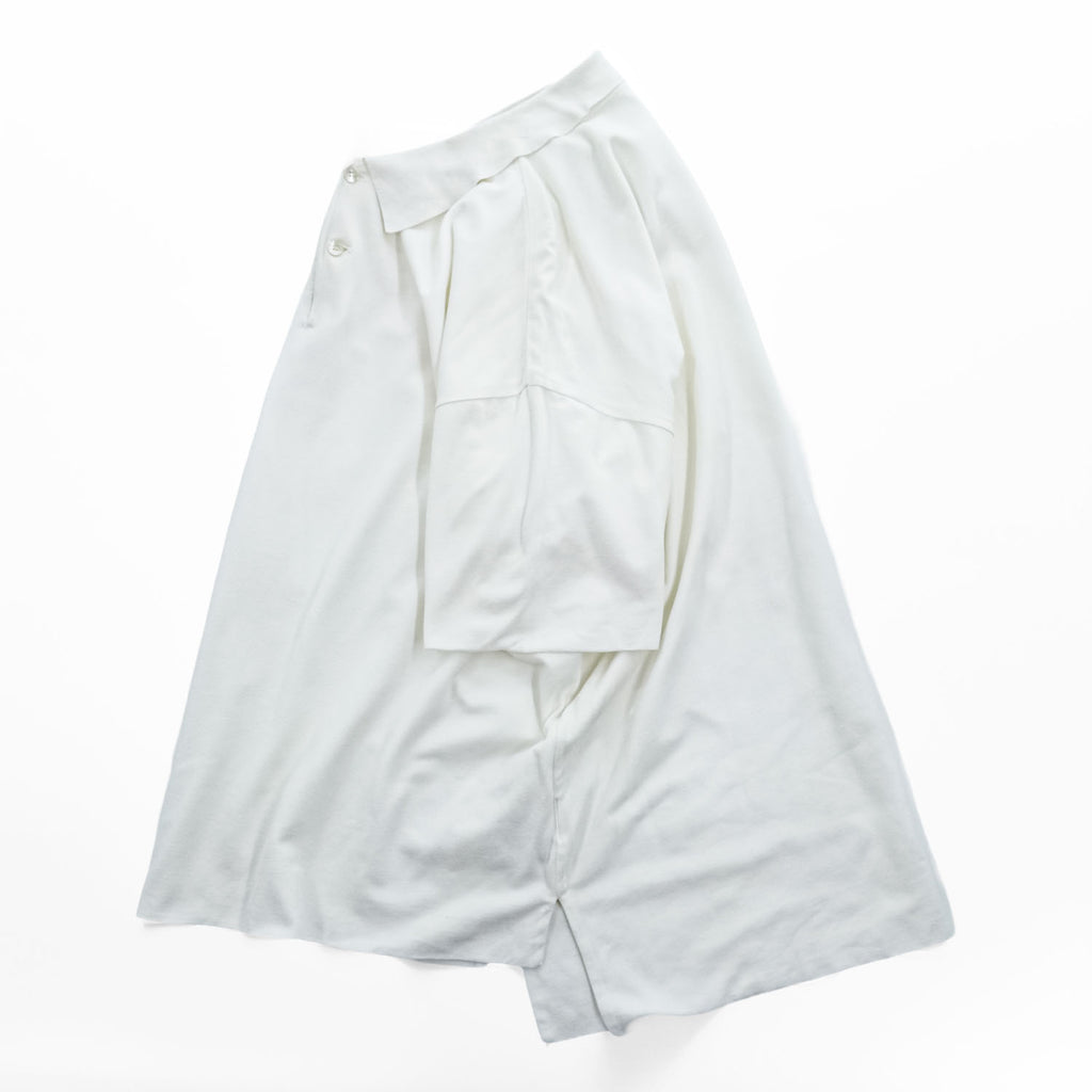 AURALEE 日本製 ポロシャツ 3 ホワイト PIQUE DOUBLE CLOTH POLO コットン A7SP01HK