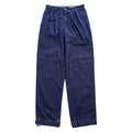 TOMMY HILFIGER 90年代 ヴィンテージ 2タック デニムスラックス パンツ W29 プリーツ ダブルカフス トラウザーズ テーパード