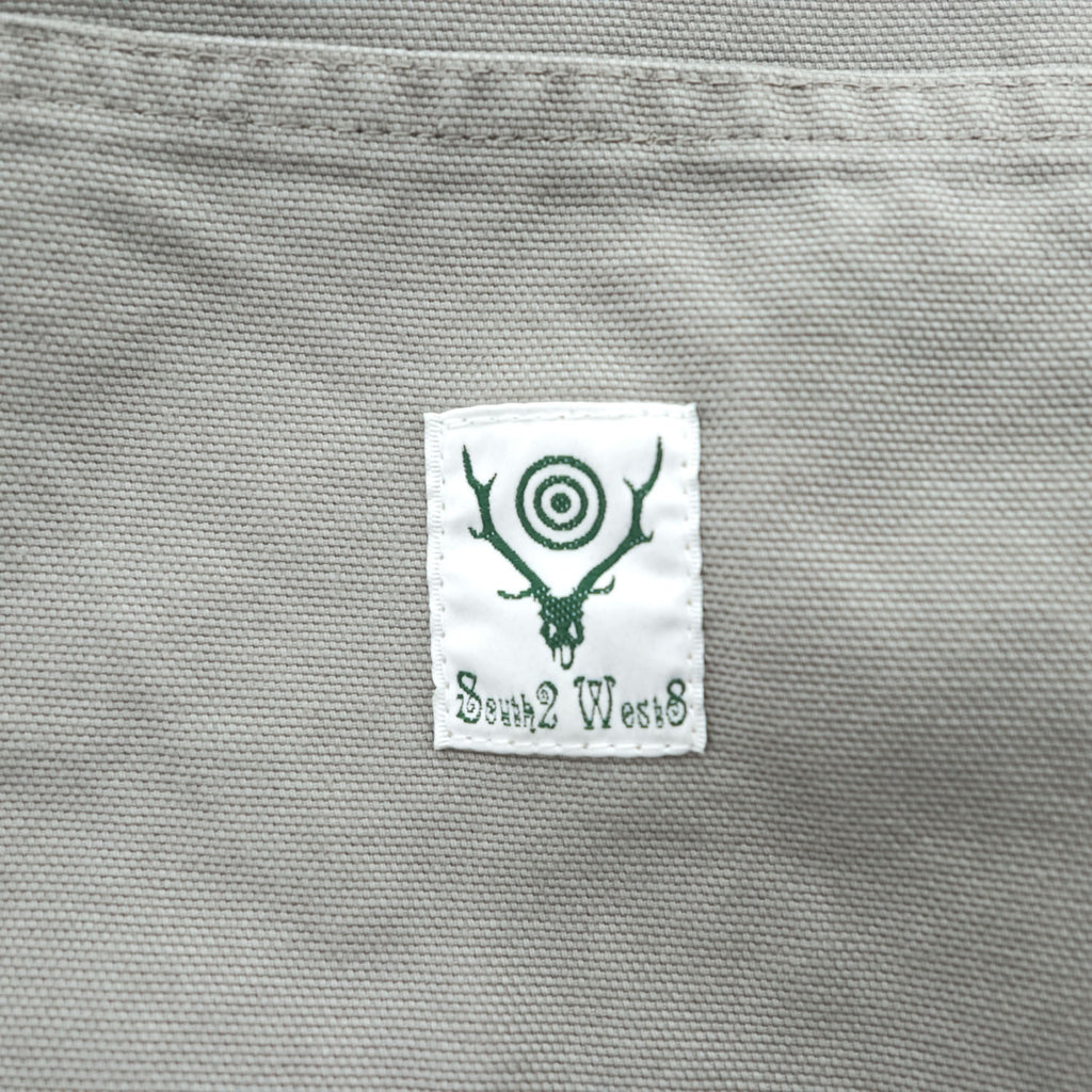 South2 West8 Overalls 11.5oz Cotton Canvas Gray Size L Made in Japan OT493 Nepenthes Workwear