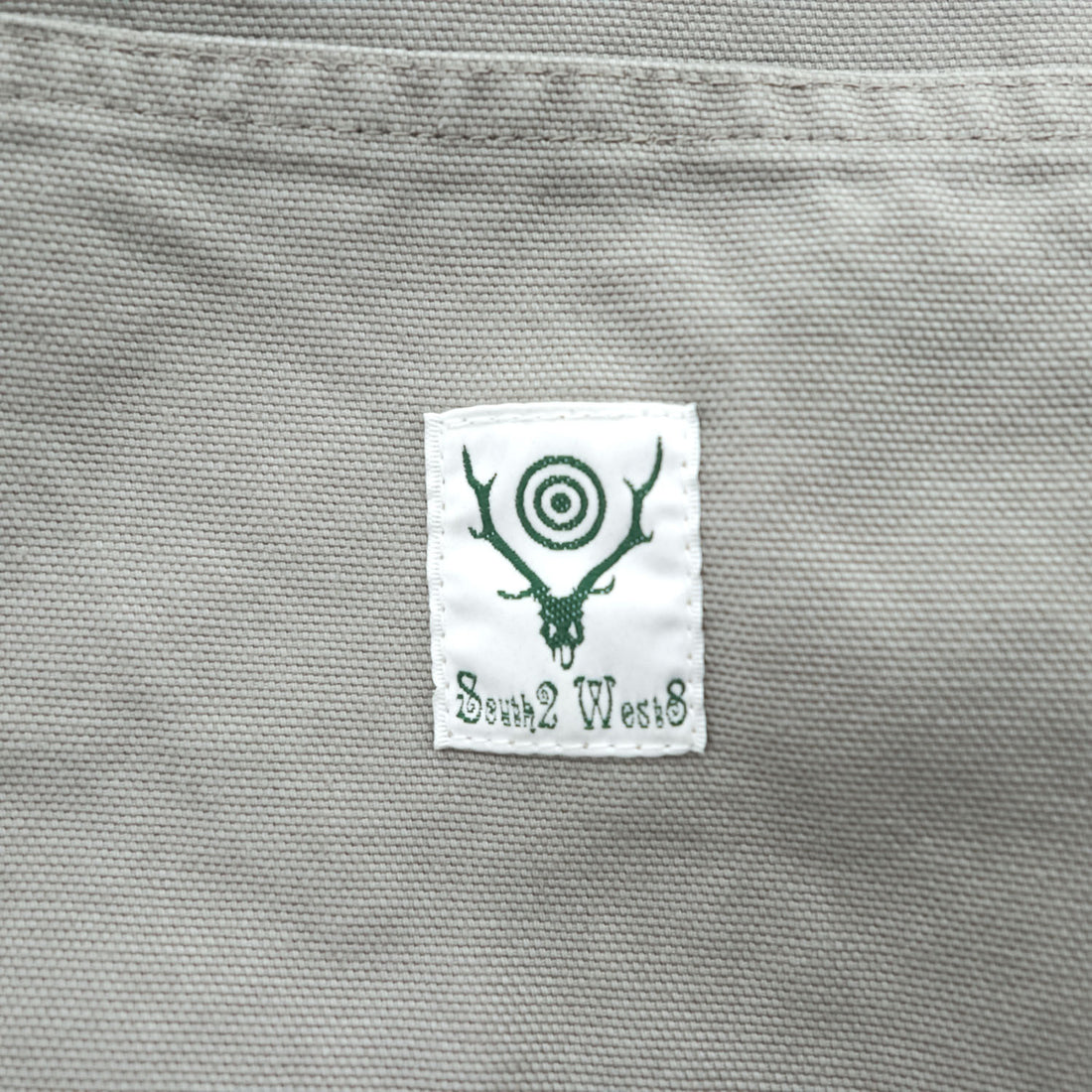 South2 West8 Overalls 11.5oz Cotton Canvas Gray Size L Made in Japan OT493 Nepenthes Workwear