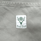South2 West8 Overalls 11.5oz Cotton Canvas Gray Size L Made in Japan OT493 Nepenthes Workwear