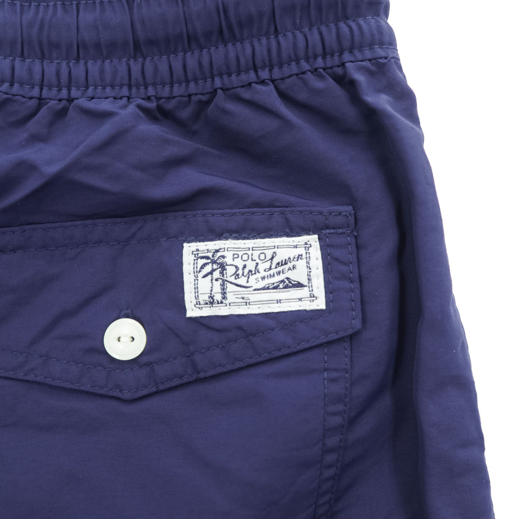 Polo Ralph Lauren ナイロン ショートパンツ スイムショーツ L ネイビー メッシュライナー スモールポニー ロゴ 刺繍