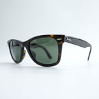 Ray-Ban ウェイファーラー WAYFARER サングラス ブラウン ベッコウ RB2140-F 52_22 3N イタリア製