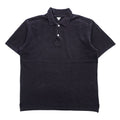 FilMelange 日本製 ポロシャツ XL ダークネイビー OUDNEY 鹿の子 191-1034