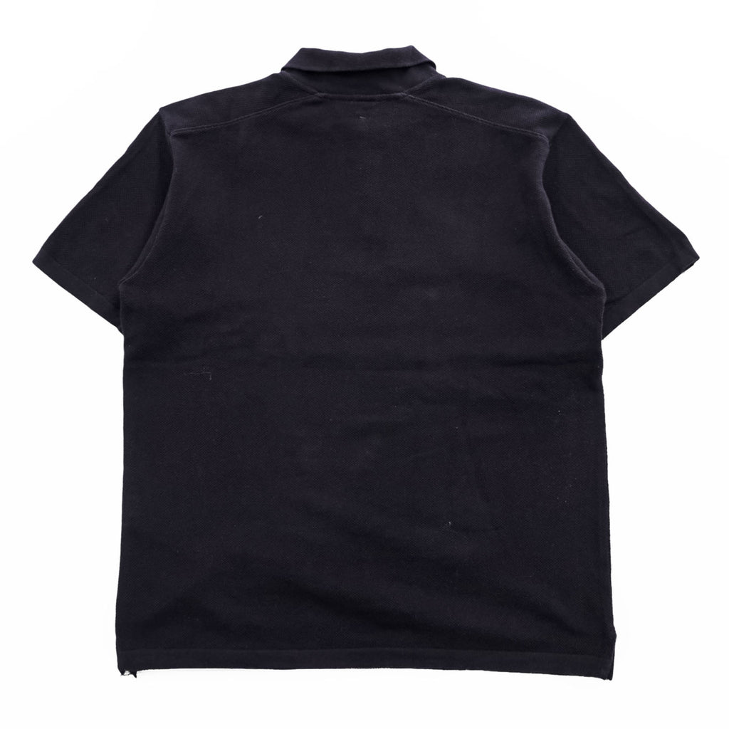 FilMelange 日本製 ポロシャツ XL ダークネイビー OUDNEY 鹿の子 191-1034