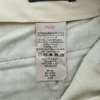 90年代 ヴィンテージ 2タック ワイド スラックス Claiborne W34 L32 オリーブ グレーグリーン プリーツ ダブルカフス テーパード パンツ