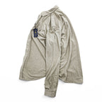 Polo Ralph Lauren 長袖 メッシュ シャツ L ベージュ FEATHER WEIGHT MESH 鹿の子 ボタンダウン 未使用品