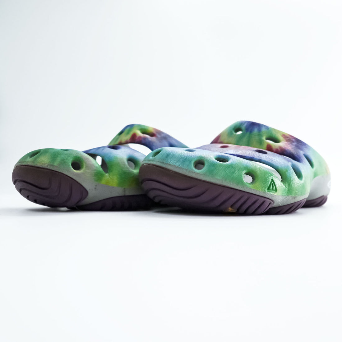 KEEN ヨギ YOGUI ARTS サンダル 26cm パープル ブルー グリーン タイダイ DEAD DYE
